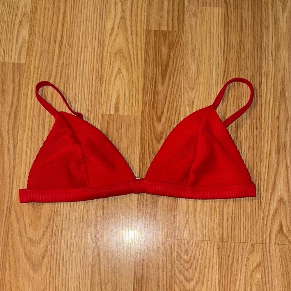 Red Triangle Bralette